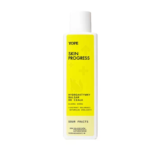YOPE SKIN PROGRESS HYDROAKTIVE KÖRPERLOTION SOUR FRUITS 200ML