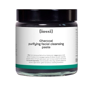 IOSSI GESICHTSREINIGUNGSPASTE MIT AKTIVKOHLE 120ML