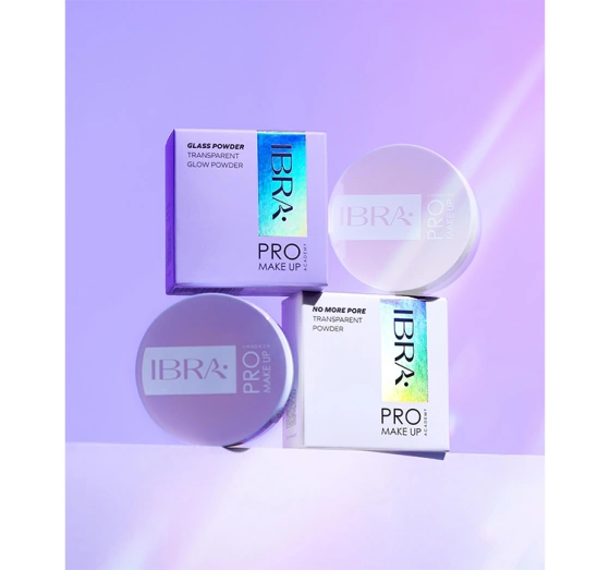 IBRA PRO MAKEUP ACADEMY LOSES GESICHTSPUDER GLASS POWDER 5G