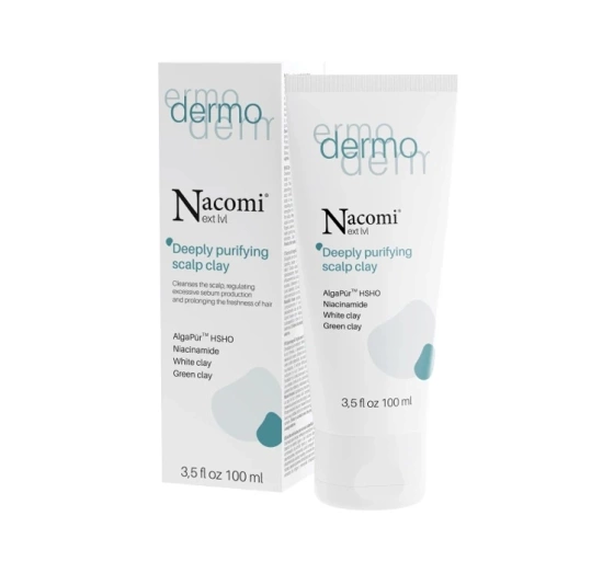 Nacomi Next Level Dermo Peeling-Tonerde für die Kopfhaut 100 ml