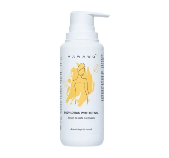 Kliknij na zdjęcie, aby je powiększyć Mawawo Körperlotion mit Retinal 200ml