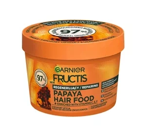 GARNIER FRUCTIS HAIR FOOD PAPAYA REGENERIERENDE MASKE FÜR STRAPAZIERTES HAAR 400ML