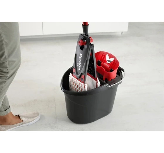 Vileda Ultramax XL 2in1 Microfibre Flachmopp mit Eimer
