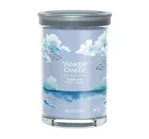 YANKEE CANDLE SIGNATURE DUFTKERZE TUMBLER OCEAN AIR 567G