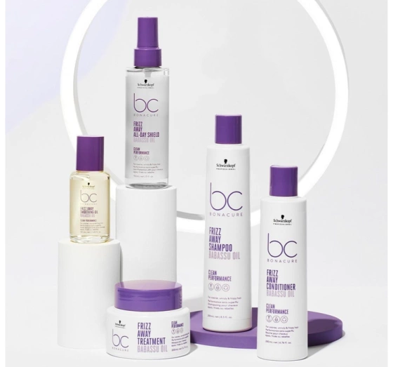 SCHWARZKOPF BC BONACURE FRIZZ AWAY HAARMASKE 500ML