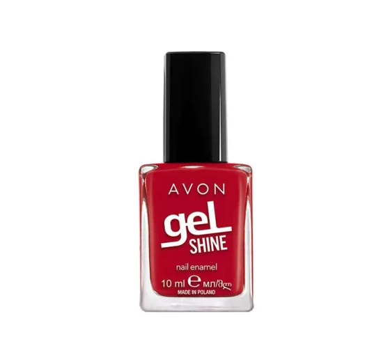 AVON GEL SHINE NAGELLACK RED IS RED 10ML