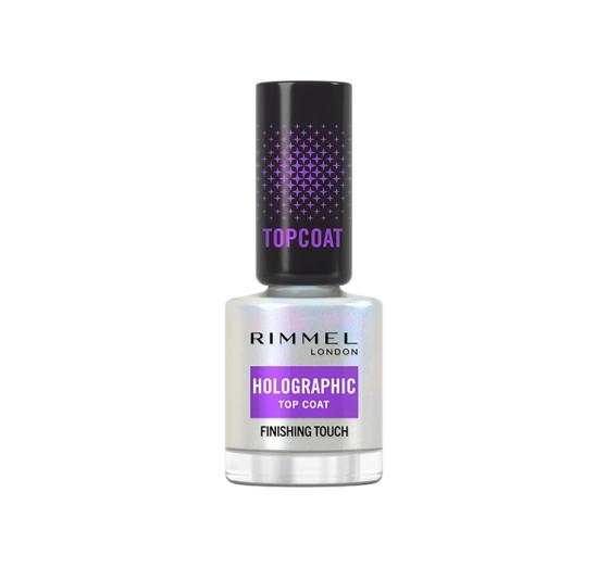 Kliknij na zdjęcie, aby je powiększyć Rimmel Holographic Top Coat Nagellack 12ml