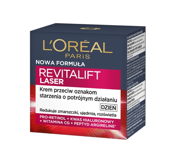 Kliknij na zdjęcie, aby je powiększyć LOREAL REVITALIFT LASER X3 ANTI AGE TAGESCREME 50ML