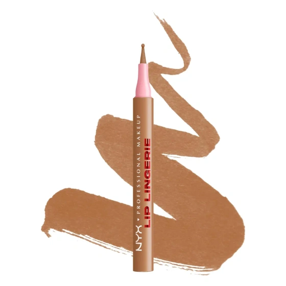 NYX Professional Makeup Lip Lingerie Wasserfester Lippenkonturenstift mit Tint 01 Tease U Later 1 ml