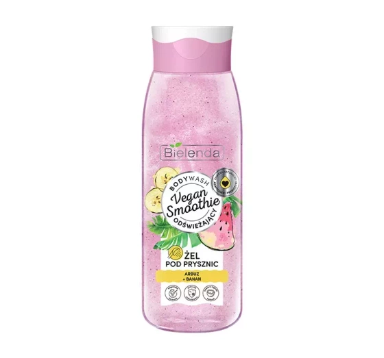 Kliknij na zdjęcie, aby je powiększyć BIELENDA VEGAN SMOOTHIE ERFRISCHENDES DUSCHGEL WASSERMELONE BANANE 400G