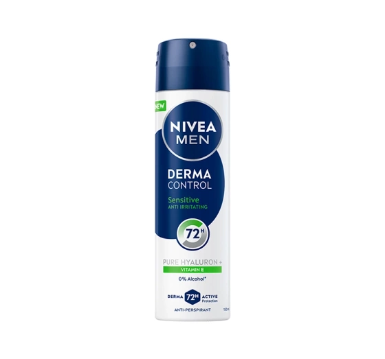 NIVEA MEN Derma Control Antitranspirant Spray für Männer Sensitive 150 ml