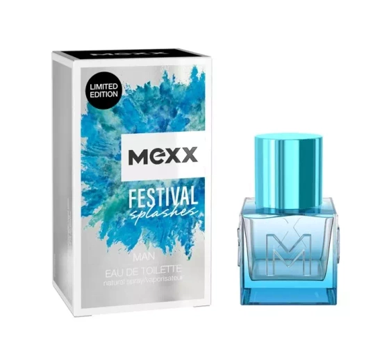 Kliknij na zdjęcie, aby je powiększyć MEXX FESTIVAL SPLASHES MAN EDT SPRAY 50ML