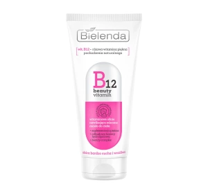 Bielenda B12 Beauty Vitamin stark feuchtigkeitsspendende Milch-Körperbutter 200 ml