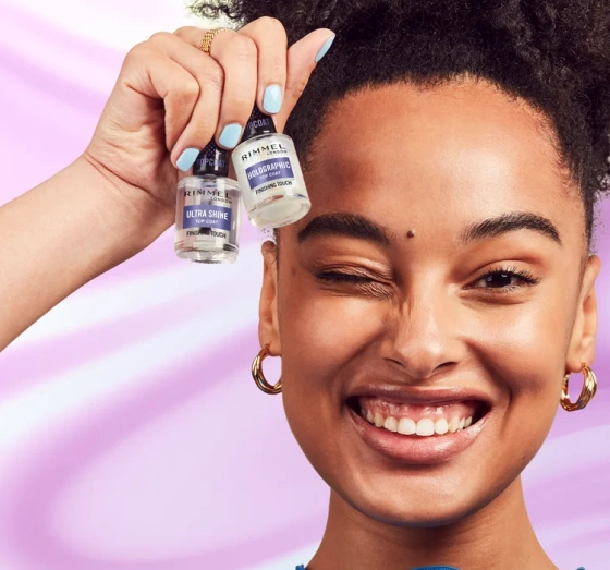 Kliknij na zdjęcie, aby je powiększyć Rimmel Holographic Top Coat Nagellack 12ml