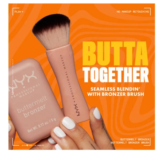 NYX PROFESSIONAL MAKEUP BUTTERMELT BRONZER 08 BUTTA THAN U 5G