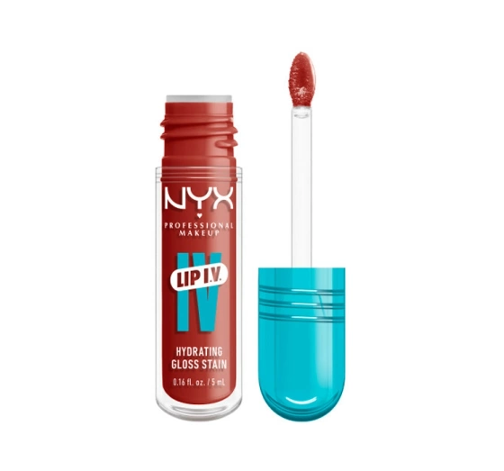Kliknij na zdjęcie, aby je powiększyć NYX Professional Makeup Lip IV Hydrating Gloss Serum Lip Gloss 12 Burst That Tang! 5 ml