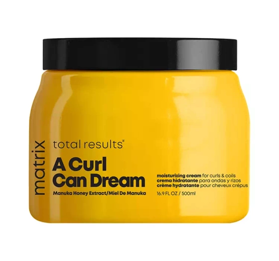 Kliknij na zdjęcie, aby je powiększyć MATRIX TOTAL RESULTS A CURL CAN DREAM FEUCHTIGKEITSSPENDENDE CREME FÜR LOCKEN UND WELLEN 500ML