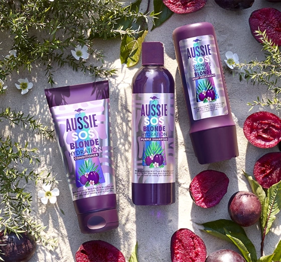 Kliknij na zdjęcie, aby je powiększyć Aussie SOS 3 Minute Miracle Blonde Haarpflege für blondes Haar 225 ml