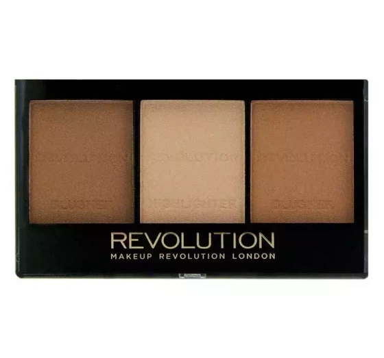 Kliknij na zdjęcie, aby je powiększyć MAKEUP REVOLUTION GESICHT KONTURIERUNG SET LIGHT 04