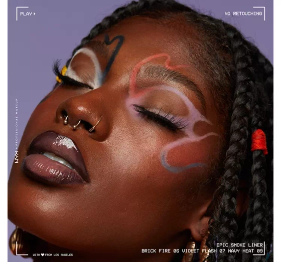 Kliknij na zdjęcie, aby je powiększyć NYX PROFESSIONAL MAKEUP EPIC SMOKE LINER EYELINER 06 BRICK FIRE 0,17 G