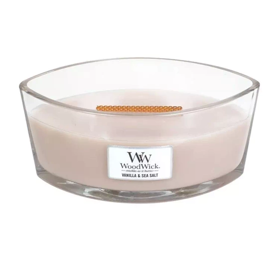WoodWick Ellipse Candle Vanille & Meersalz Duftkerze 453.6g