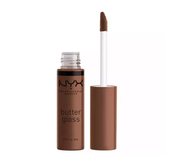NYX PROFESSIONAL MAKEUP BUTTER GLOS LIPGLOSS 49 FUDGE ME 8ML