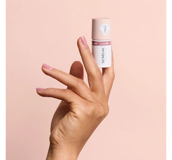 Kliknij na zdjęcie, aby je powiększyć Semilac Easy Off Hybridlack L13 Mocha Cream 7 ml