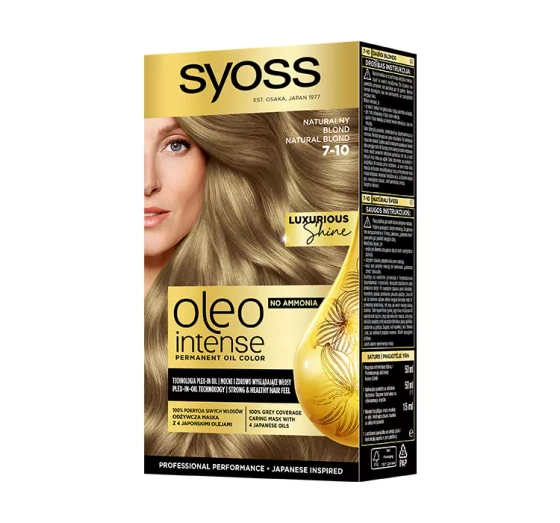 SYOSS OLEO INTENSE HAARFARBE OHNE AMMONIAK 7-10 NATURBLOND