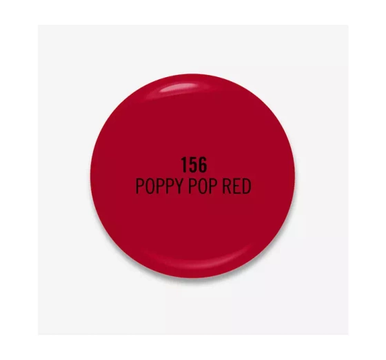 Kliknij na zdjęcie, aby je powiększyć RIMMEL KIND & FREE VEGANER NAGELLACK 156 POPPY POP RED 8ML