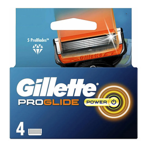 GILLETTE FUSION5 PROGLIDE POWER ERSATZKLINGEN 4 STÜCK