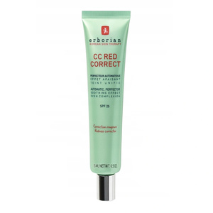 Erborian CC Red Correct SPF25 – aufhellende CC-Creme mit grünem Pigment zur Hauttonausgleichung, 15 ml