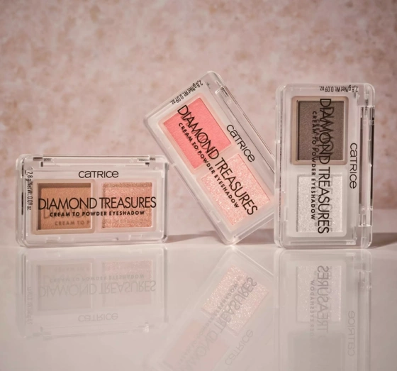 Catrice Diamond Treasures Mini-Lidschattenpalette 030 Smokey Diamond 2,8 g