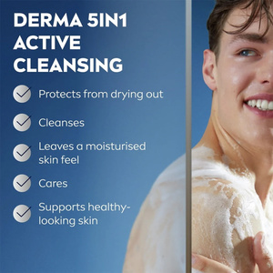 NIVEA MEN Protect&Care 3-in-1-Duschgel für Männer, 250 ml