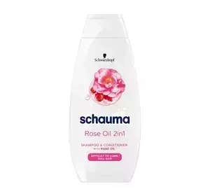SCHAUMA ROSE OIL 2IN1 SHAMPOO UND CONDITIONER 400ML