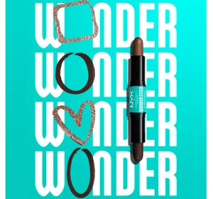 NYX Professional Makeup Wonder Stick Stift zum Konturieren des Gesichts 07 Deep 2 × 4 g