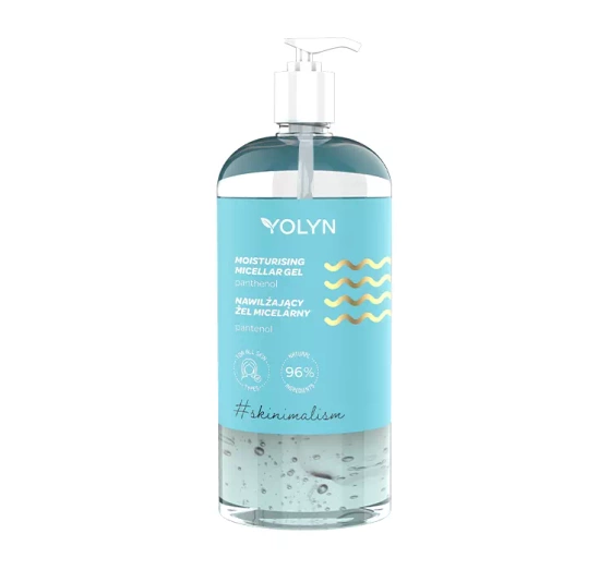 Kliknij na zdjęcie, aby je powiększyć YOLYN FEUCHTIGKEITSSPENDENDES MIZELLENGEL 500ML