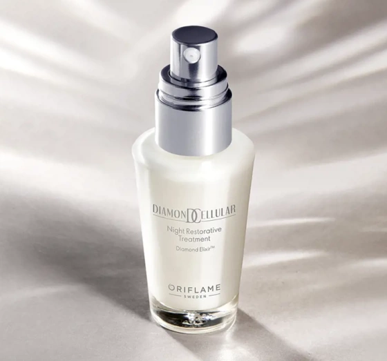 Oriflame Diamond Cellular Night Restorative Treatment Serum-Gesichtscreme für Nacht 30ml