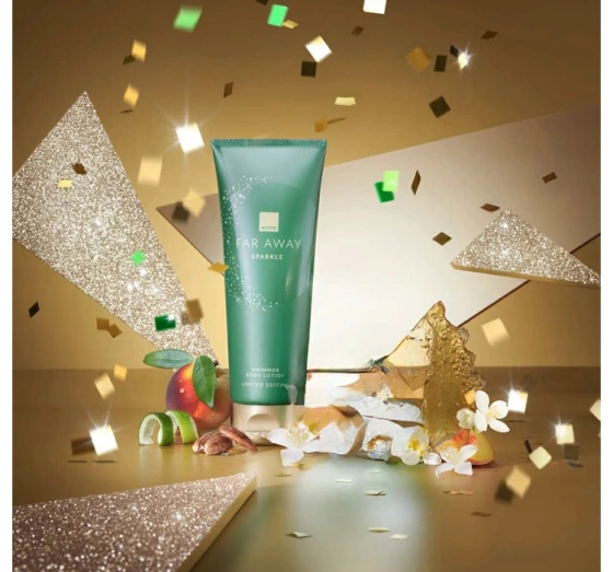 Avon Far Away Sparkle Körperbalsam 125 ml