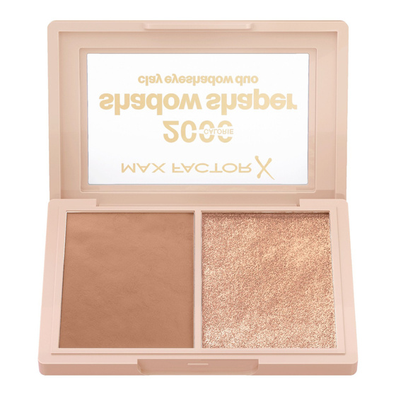 Max Factor 2000 Calorie Shadow Shaper Lidschatten-Duo 020 Bronze Glaze 4 g