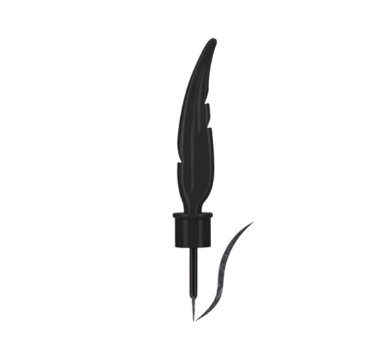 Wibo Raven's Ink Flüssiger Eyeliner mit Partikeln 04 Black Cat 8 ml 