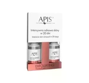 APIS EXFOLIATING HOME CARE INTENSIVE HAUTERNEUERUNGSBEHANDLUNG EMULSION 15ML + GEL 15ML