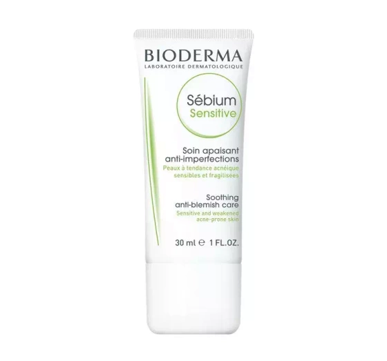 Kliknij na zdjęcie, aby je powiększyć BIODERMA SEBIUM SENSITIVE HEILENDE CREME 30ML