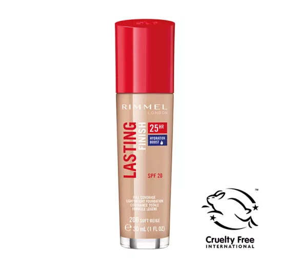 RIMMEL LASTING FINISH 25HR GRUNDIERUNG SOFT BEIGE 200