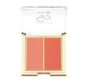 GOLDEN ROSE ICONIC DOPPELTES WANGENROUGE 02 PEACHY CORAL 2x3G