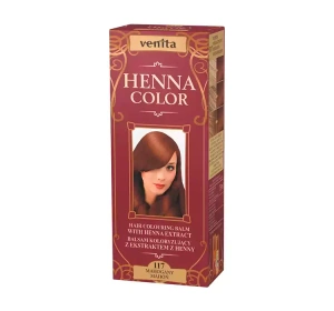 Venita Henna Color Farbpflege mit Henna-Extrakt 117 Mahagoni 75 ml