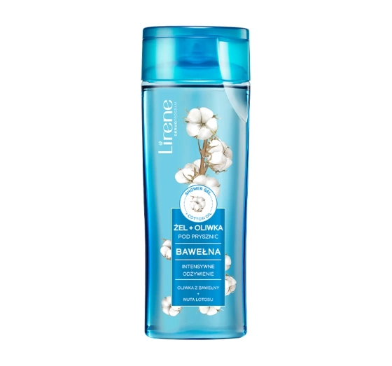Kliknij na zdjęcie, aby je powiększyć LIRENE OLIVE IN-SHOWER GEL + OLIVE BAUMWOLLE 250ML
