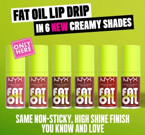 NYX PROFESSIONAL MAKEUP FAT OIL LIP DRIP LIPGLOSS 09 CHILLIN' LIKE A VILLAIN 4,8ML