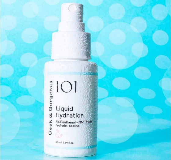 Kliknij na zdjęcie, aby je powiększyć GEEK&GORGEOUS LIQUID HYDRATION FEUCHTIGKEITSTONIKUM 50 ML