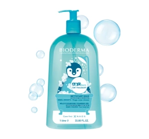 Bioderma ABCDerm Duschgel für Körper und Haare für Babys und Kinder 1000 ml