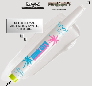 NYX Professional Makeup × A Minecraft Movie Lippenbalsam im Stift 01 Hunk City 2 g
